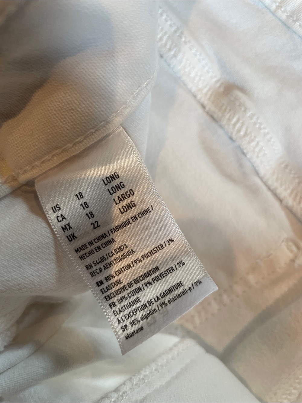 American Eagle Outfitters White Stretch Jeans - Picture 5 of 8